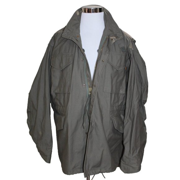 Alpha Industries Other - Vintage Alpha Industries Cold Weather Field Jacket Mens XXL M-65 Green OG USA